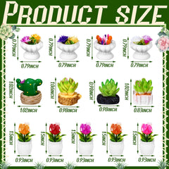 Threehoney flower pot miniature brightens bedrooms and desks