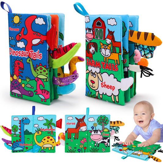 Thremhoo high-contrast baby books front cover promotes visual stimulation and curiosity