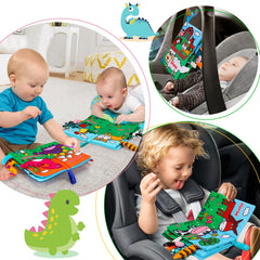 Thremhoo BPA-free soft fabric is washable for safe teething and play
