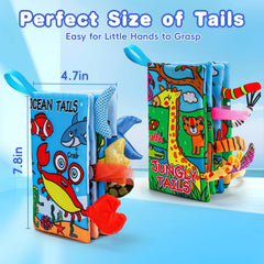 Thremhoo jungle tails page invites tactile exploration with varied textures.