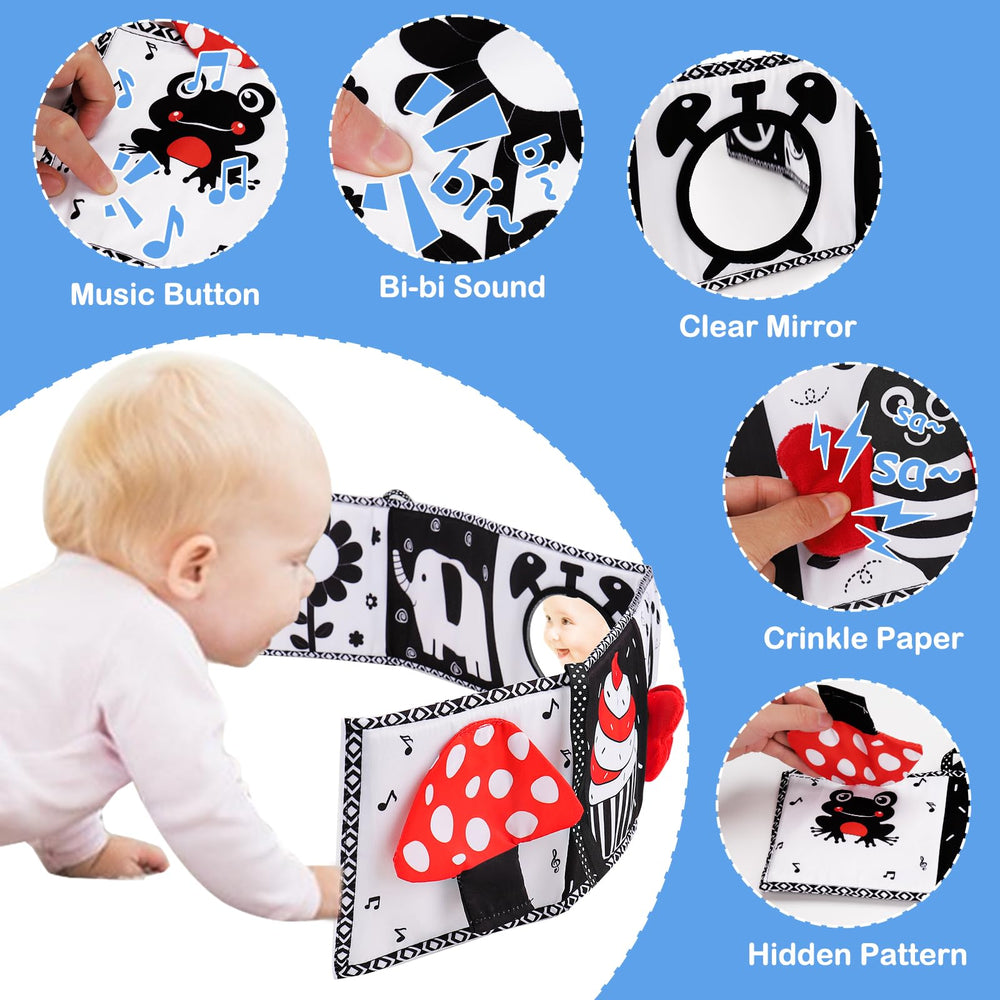 Thremhoo black-and-white patterns stimulate early visual attention during play
