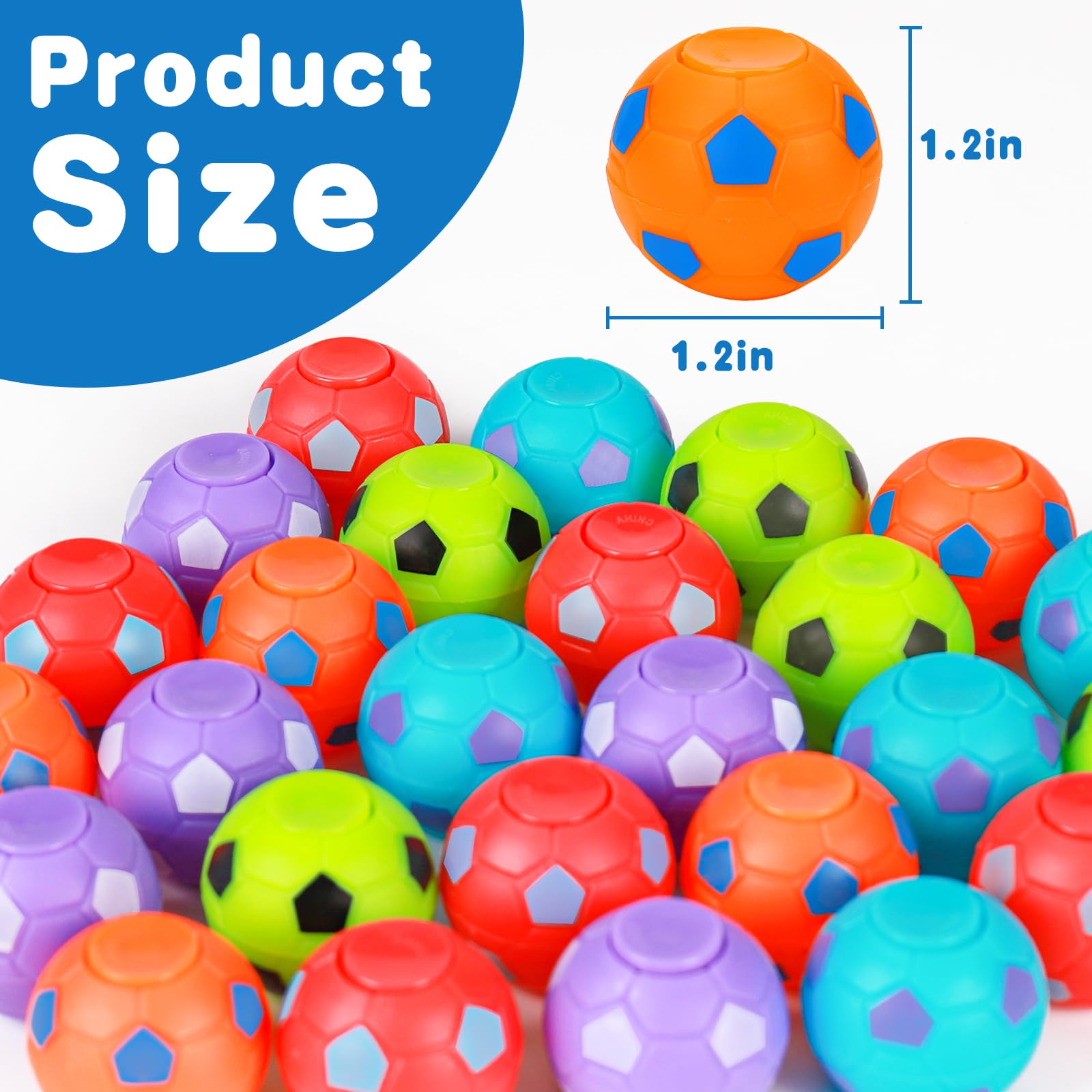Thremhoo bulk party favors soccer ball toys for kids events
