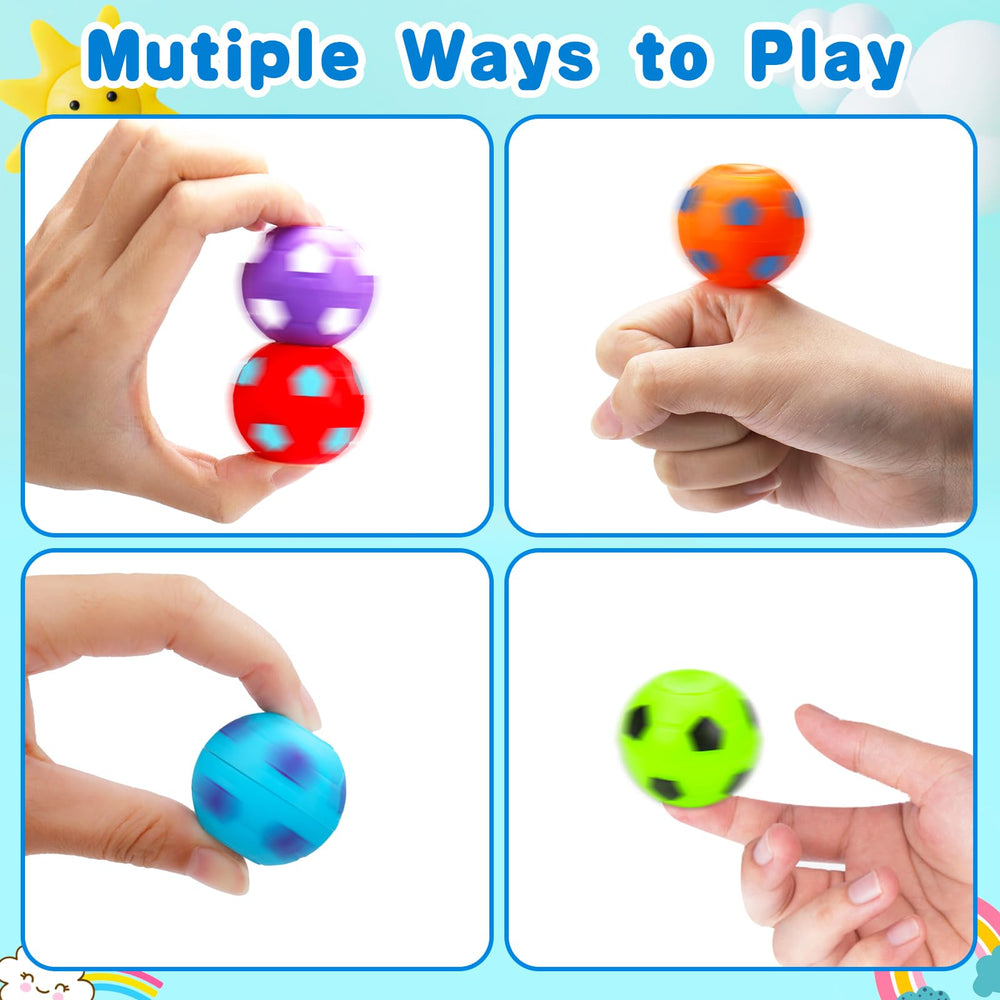 Thremhoo compact fidget spinner soccer ball for pocket sized play and gifting