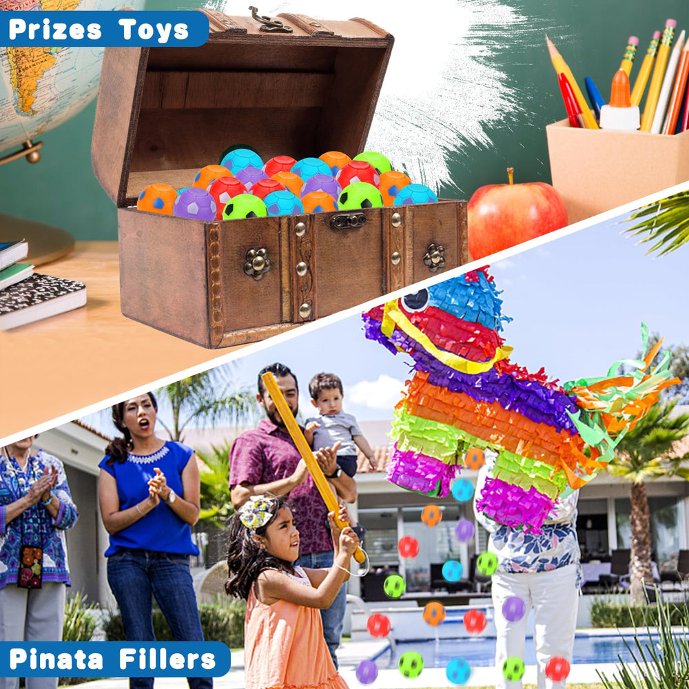 Thremhoo pinata fillers with colorful soccer ball fidgets for celebrations