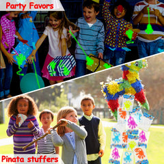 Close-up of Thremhoo stretchy, slimy hands for tactile play.
