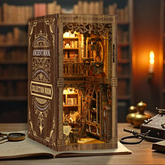 THRIVINGIVAN Book Nook Kit miniature parts support a satisfying DIY crafting experience