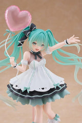 Thunder Tech Hatsune Miku Birthday 2025 AMP+ Party Ver. figure on a shelf or case adds festive flair