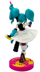 Thunder Tech Hatsune Miku Paint Girl Ver. figure colorful details showcase art-inspired style.