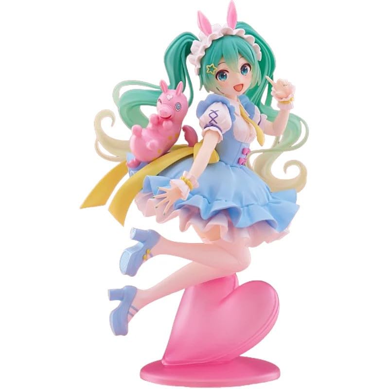 Thunder Tech Hatsune Miku x Rody AMP+ Fairy Tale figure front view shows pastel charm.