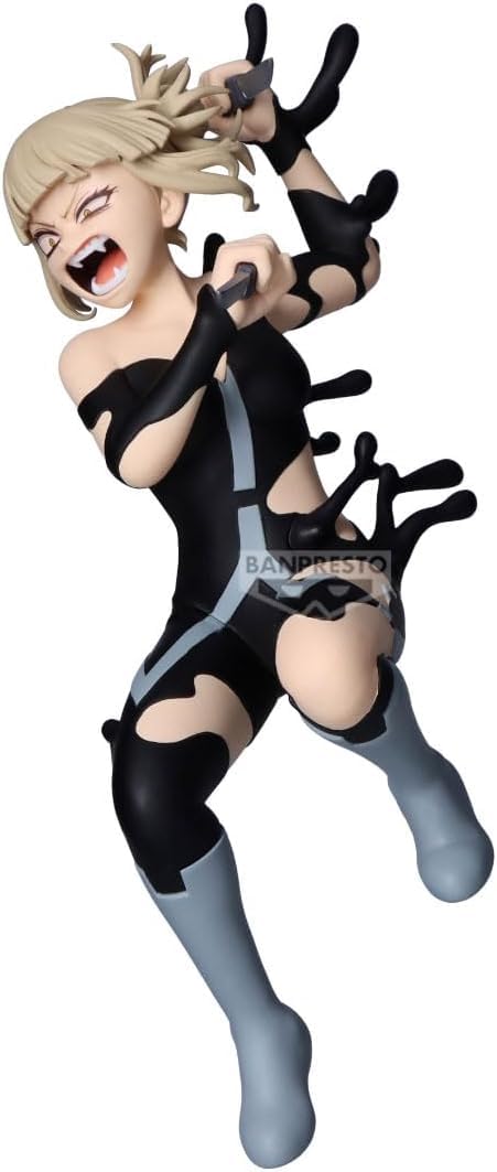 Thunder Tech Himiko Toga IV figure in transformation look, ideal for dynamic display on shelves.