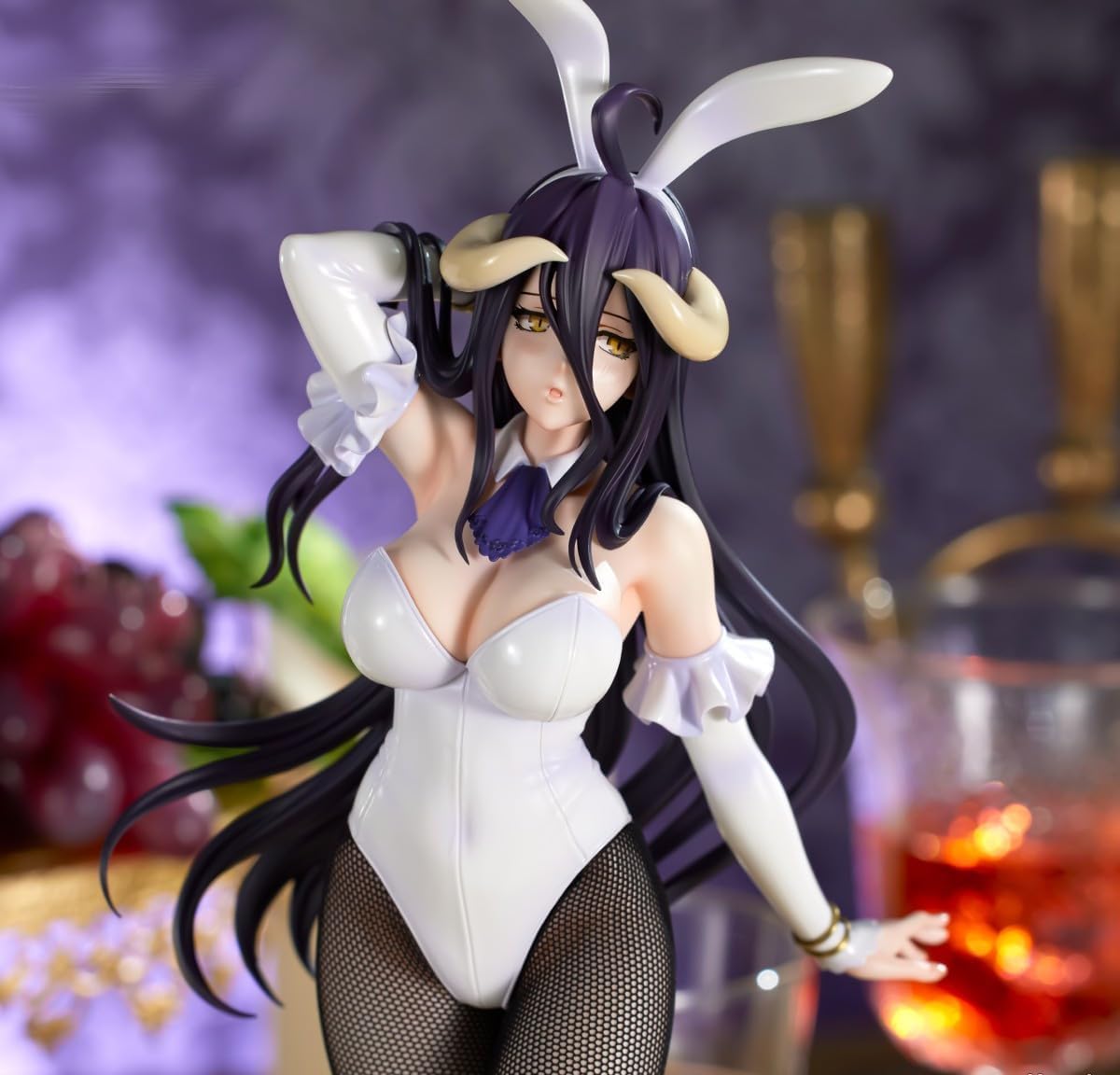 Thunder Tech Overlord Albedo BiCute Bunnies figure base stand for stable posing
