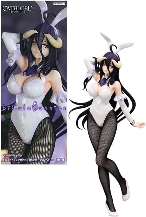 Thunder Tech Overlord Albedo BiCute Bunnies figure front view for display inspiration