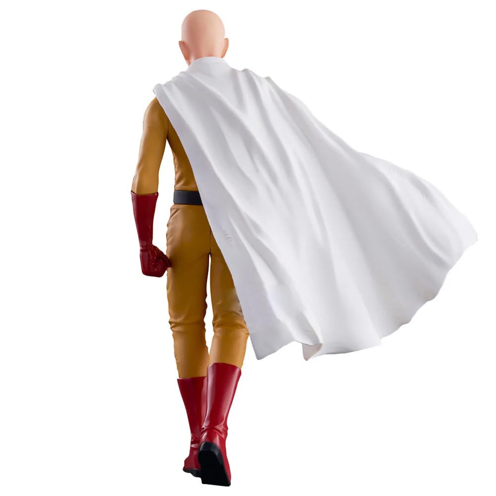 Thunder Tech Saitama display on shelf to anchor your anime collection.