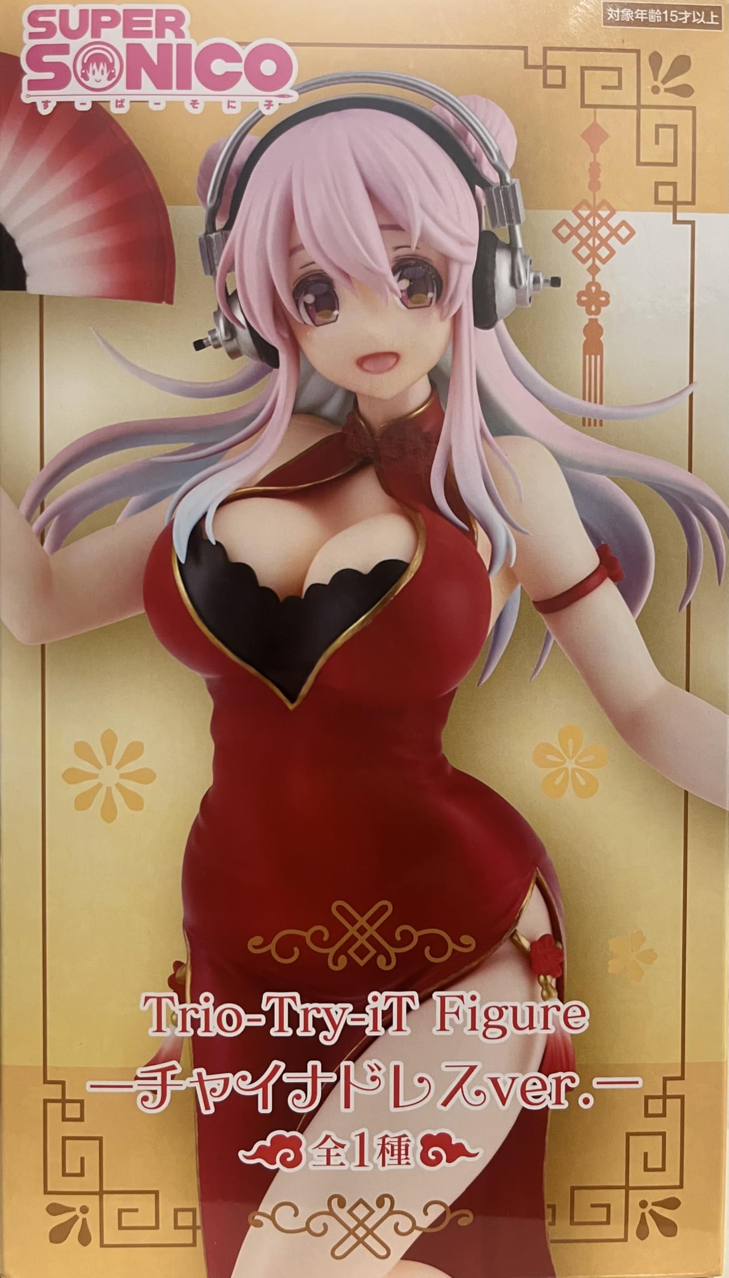 Thunder Tech Super Sonico 8-26-inch collectible figure suitable for shelf display.