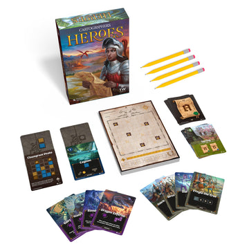 Thunderworks Cartographers Heroes hero cards introduce dynamic strategy and protection against ambushes