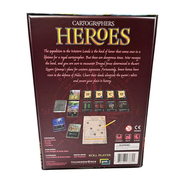 Thunderworks Cartographers Heroes queen Gimnax edicts guide mission challenges
