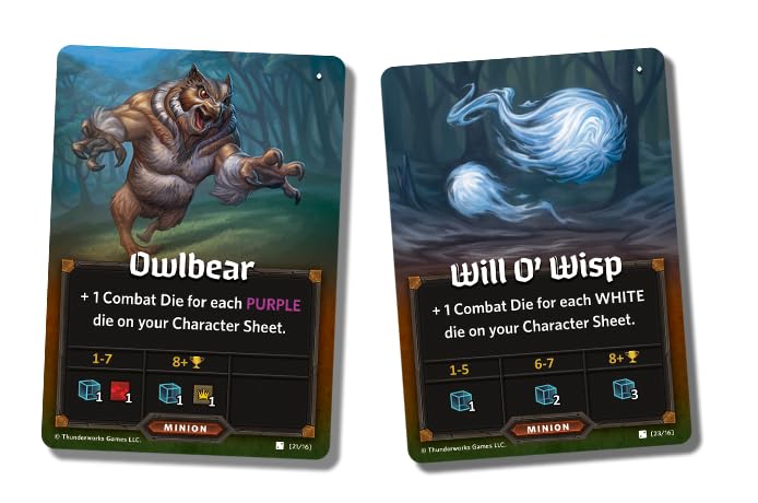 Thunderworks Monsters and Minions character-build visuals guide creation and customization