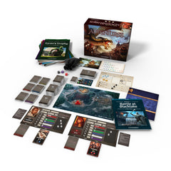 Roll Player Adventures dice drafting scene highlighting strategic play.