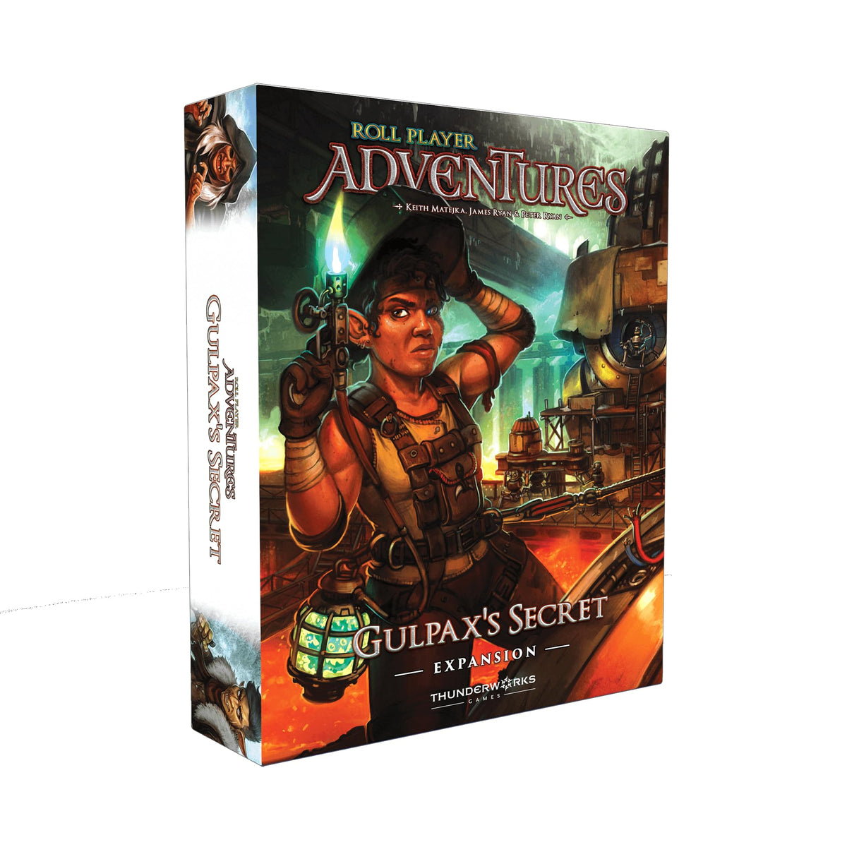 Thunderworks Gulpax Secret expansion cover art for immersive campaigns.