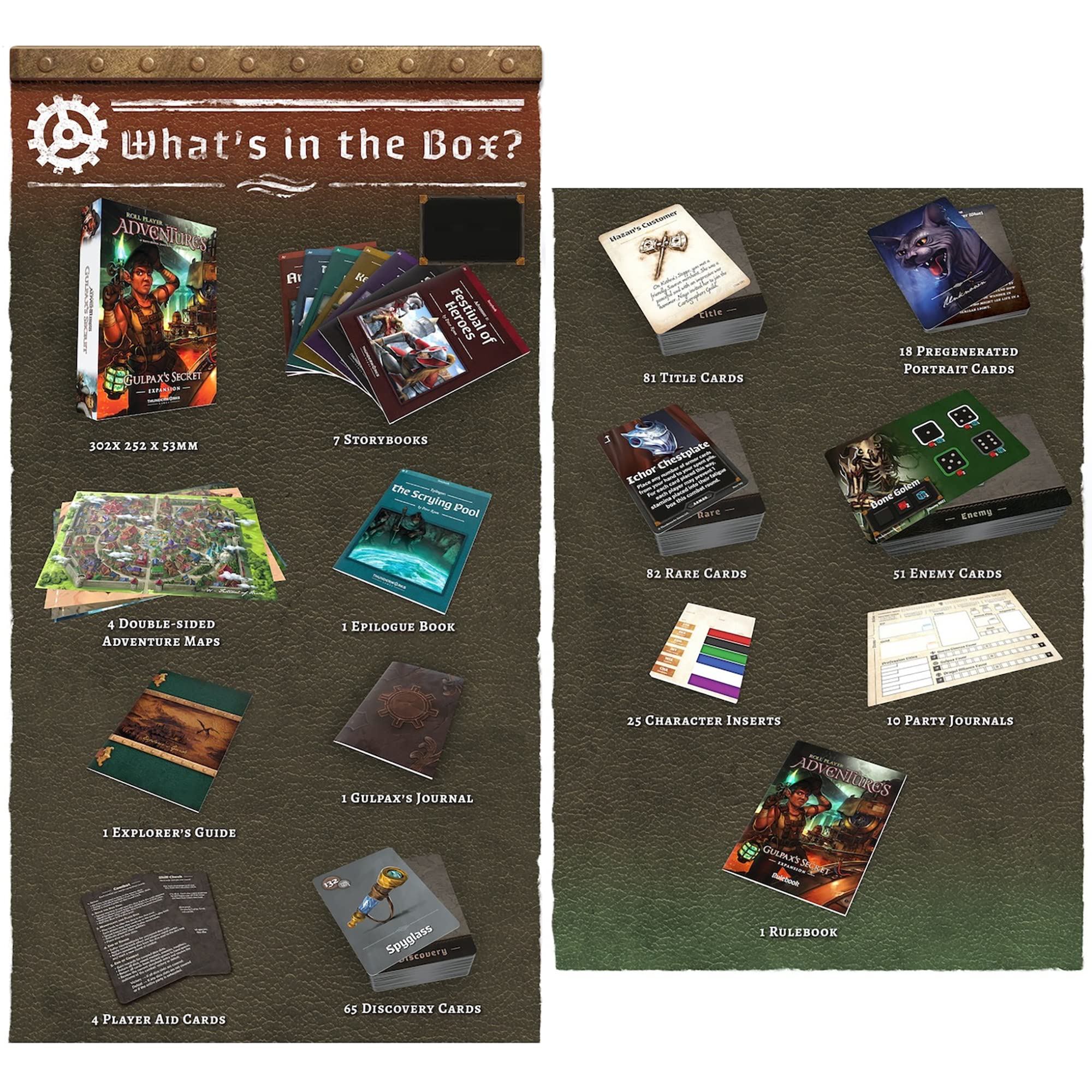 Thunderworks cooperative play components enable 1-4 players.