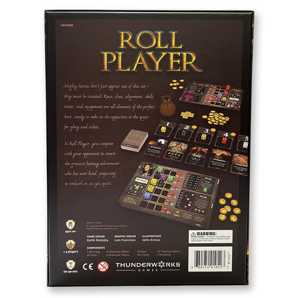 Thunderworks Roll Player table setup image shows players building strategies together.