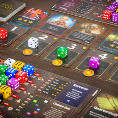 Thunderworks Roll Player traits and skills cards expand hero options.