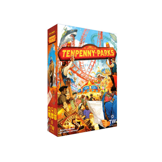 Thunderworks Games Tenpenny Parks carousel-3d view helps plan crowd flow and centerpiece attraction.