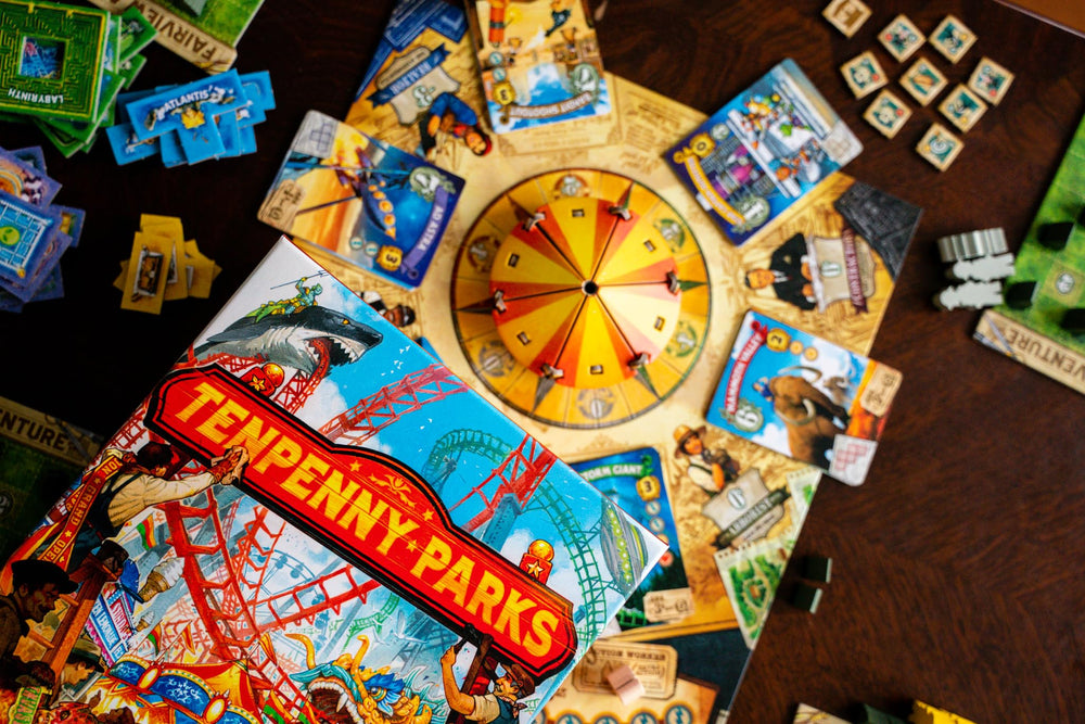 Thunderworks Games Tenpenny Parks concessions-and-money highlights budget planning during play sessions.