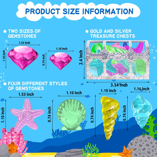 Thuodo diving-gems bright colors enable underwater discovery during pool play.