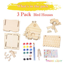 THWAS-LIGHT kid-friendly kit supports parent-child bonding during crafting time.