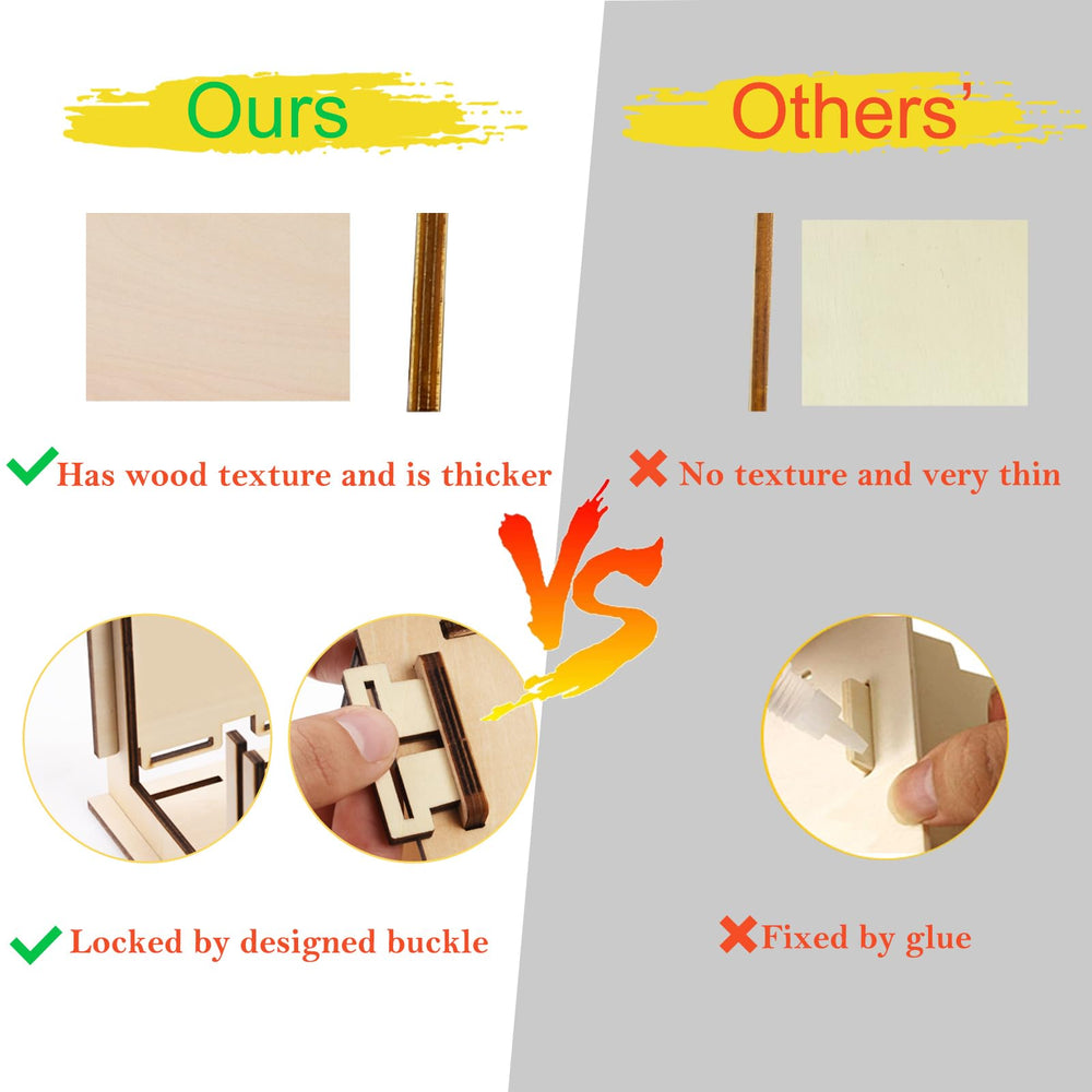 THWAS-LIGHT pre-cut slotted design simplifies assembly for quick projects.