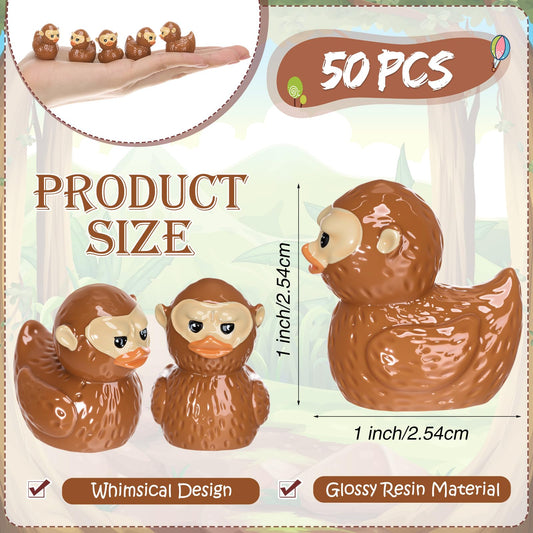 Thyle mini resin Bigfoot ducks for desk decor and unique gift ideas.