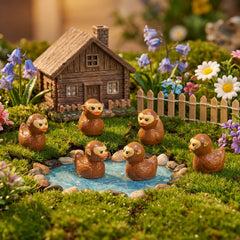Thyle 1-inch resin ducks are durable, waterproof, and easy to clean.