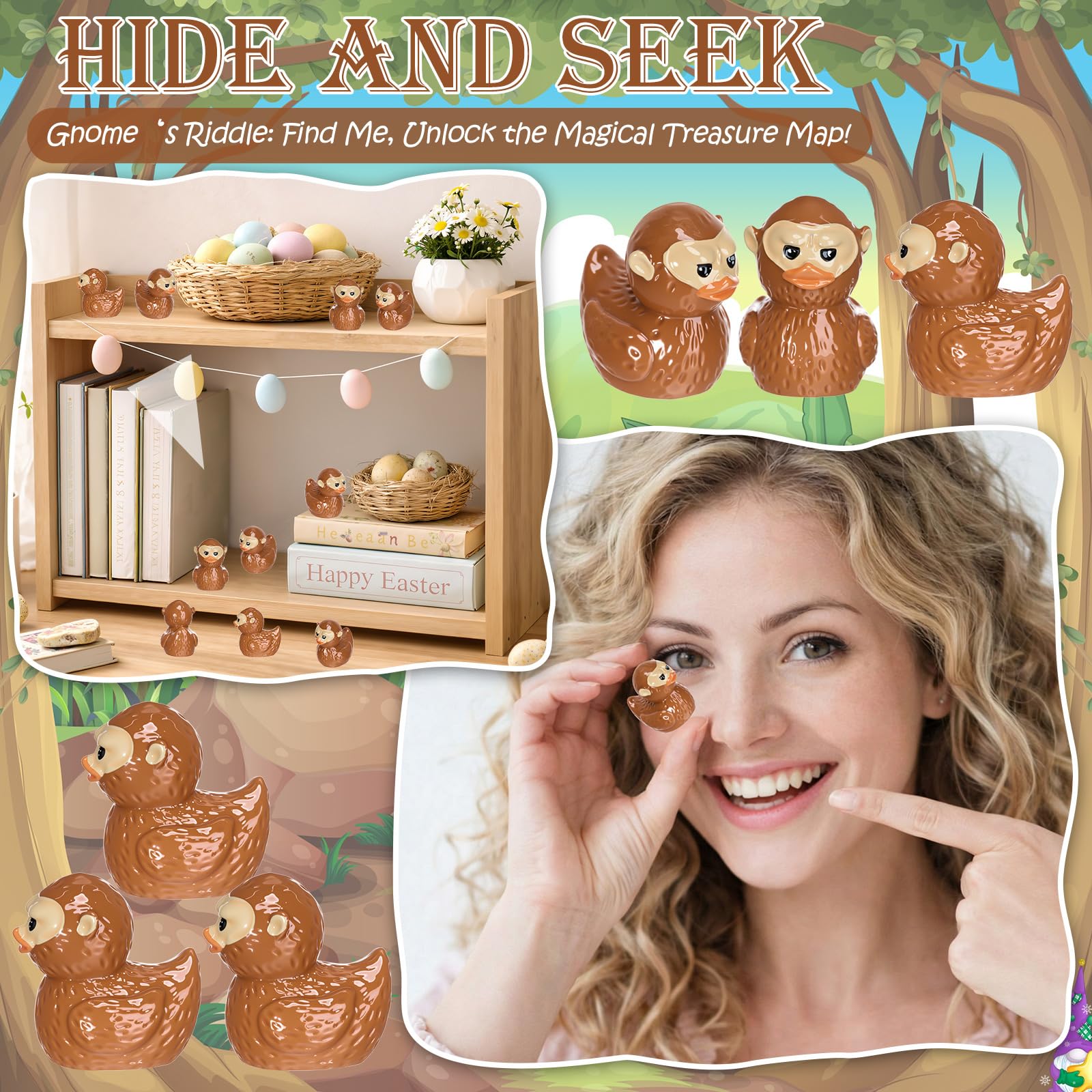 Thyle Bigfoot duck figures spark scavenger hunts at events.