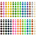 Thyores 210-piece polyhedral dice set for D&D sessions