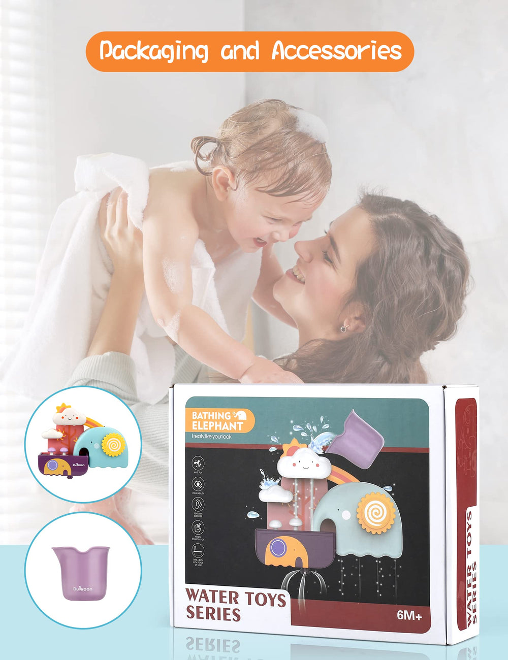TI-TOO bath toy is an ideal gift for toddlers during holidays