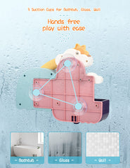 TI-TOO water wheel mechanism demonstrates simple physics during bath time