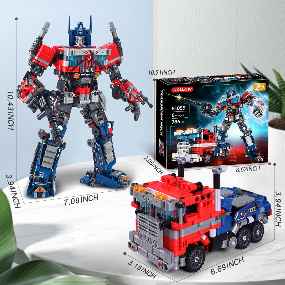 TIALLOW Transform Sets display-ready model, ideal for desk or shelf showcase