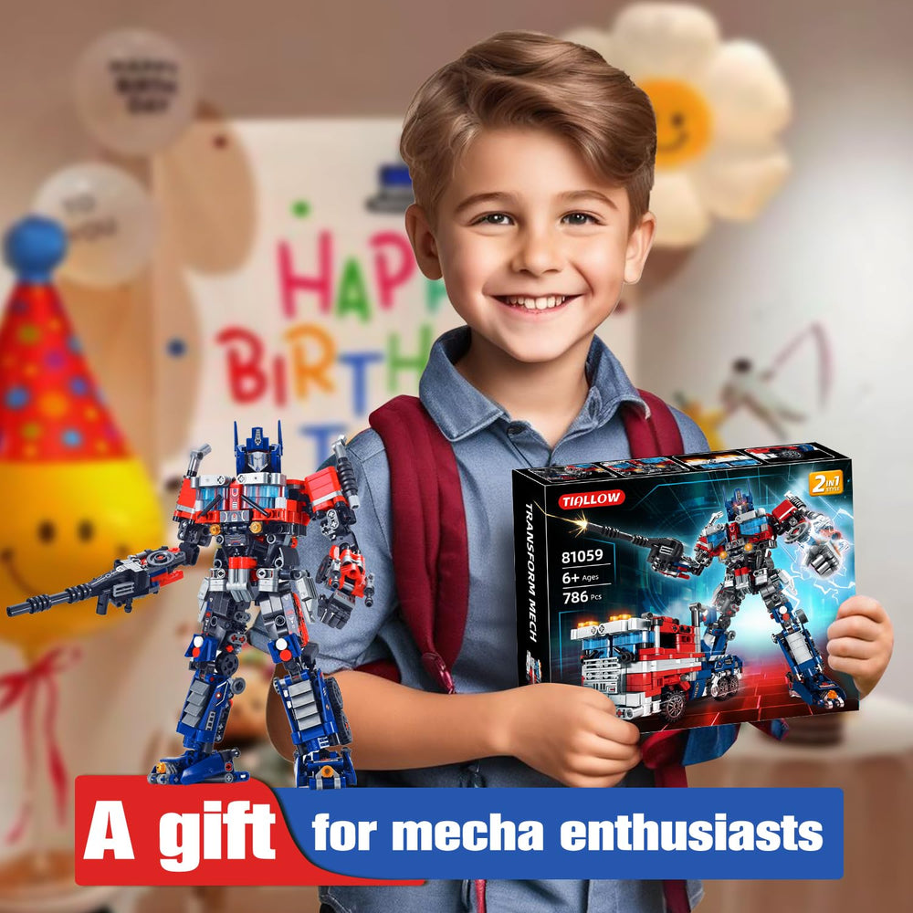 TIALLOW Transform Sets LEGO-compatible, seamless integration with existing bricks
