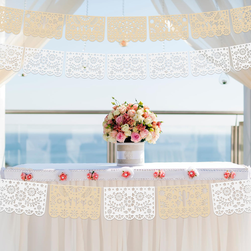 Tiamon baby shower fiesta banner garland for vibrant decor.