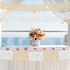 Tiamon baby shower fiesta banner garland for vibrant decor.