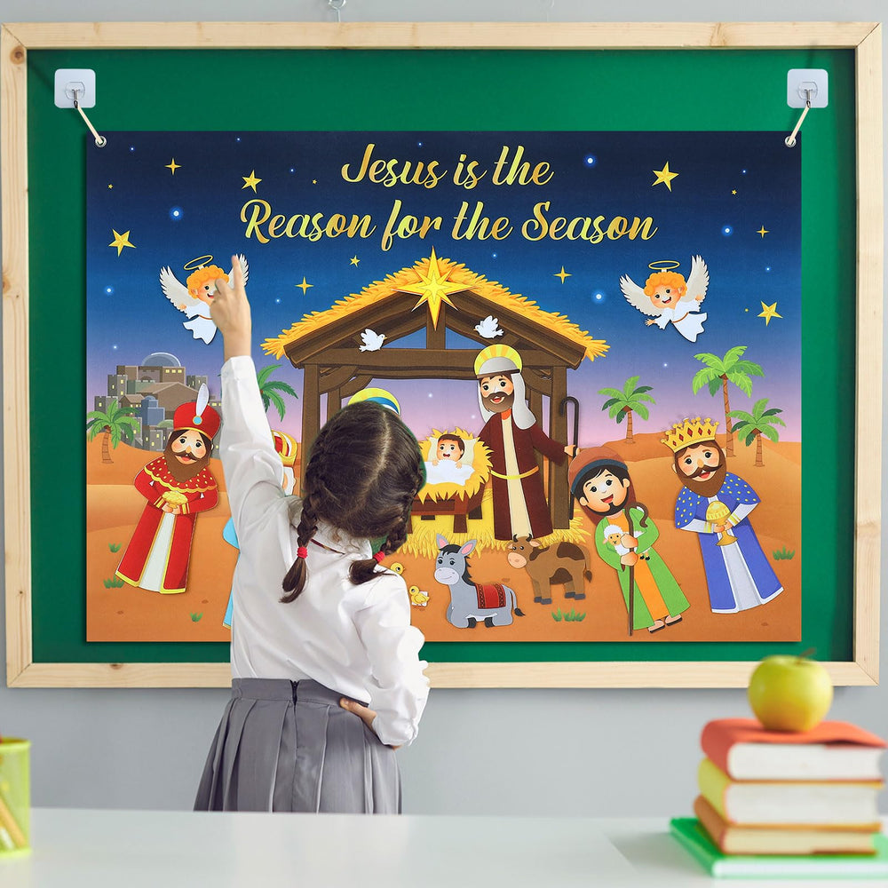 Tiamon kid-friendly wall decor perfect for classroom Advent