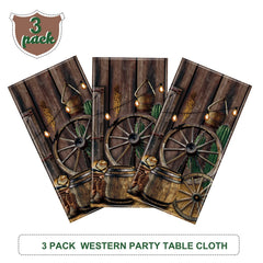 Tiamon retro western barn door design brings rustic ambiance to parties.