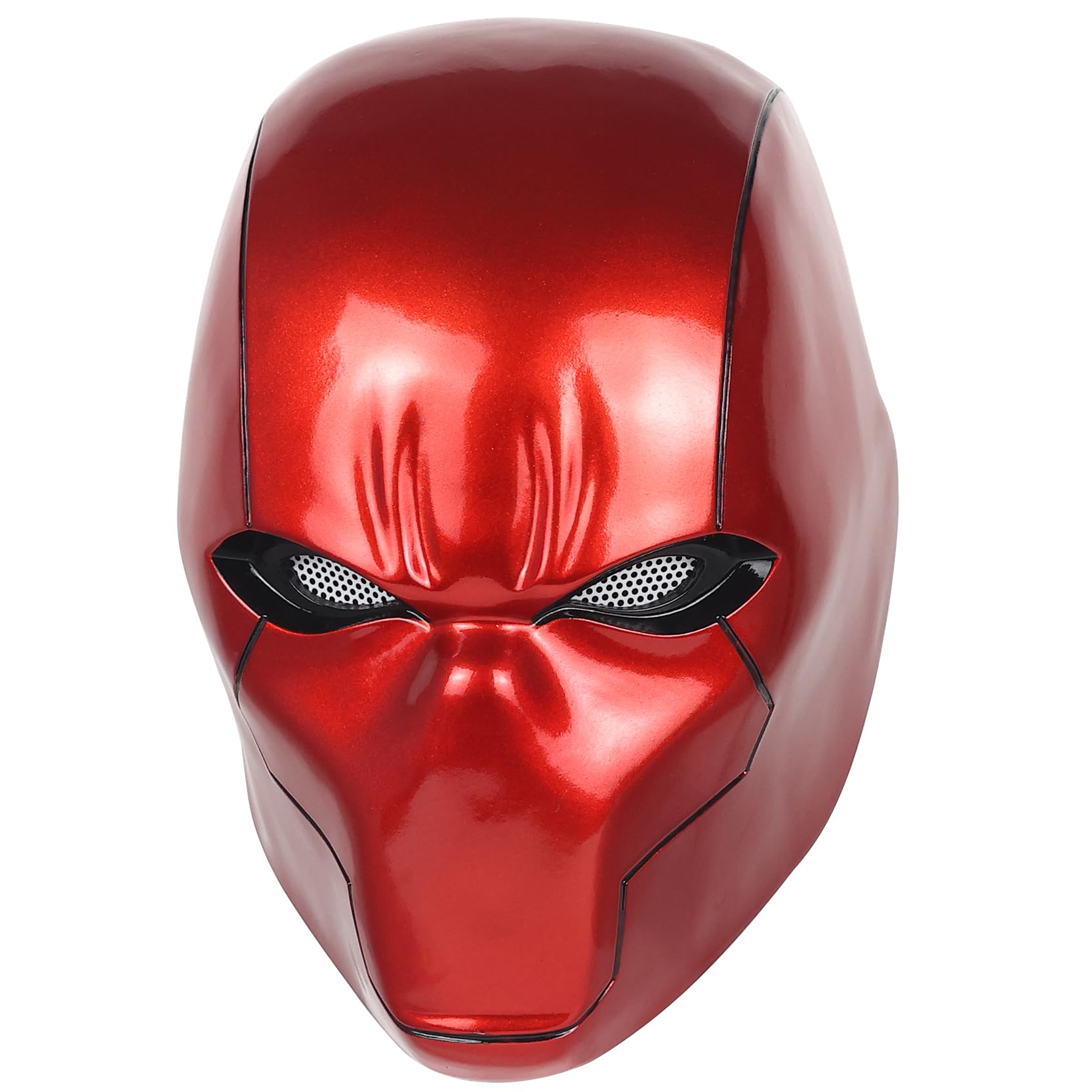 Tiangong large-size red hood helmet showing interior space for comfort
