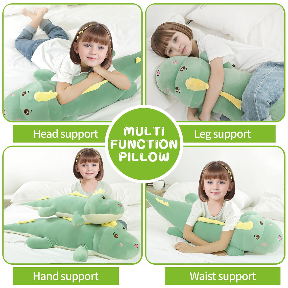 Tianmihou dinosaur plush back cushion use for lounging