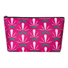 TIASUSAN American Mahjong Empty Bag in red print, compact carry for tiles and accessories.