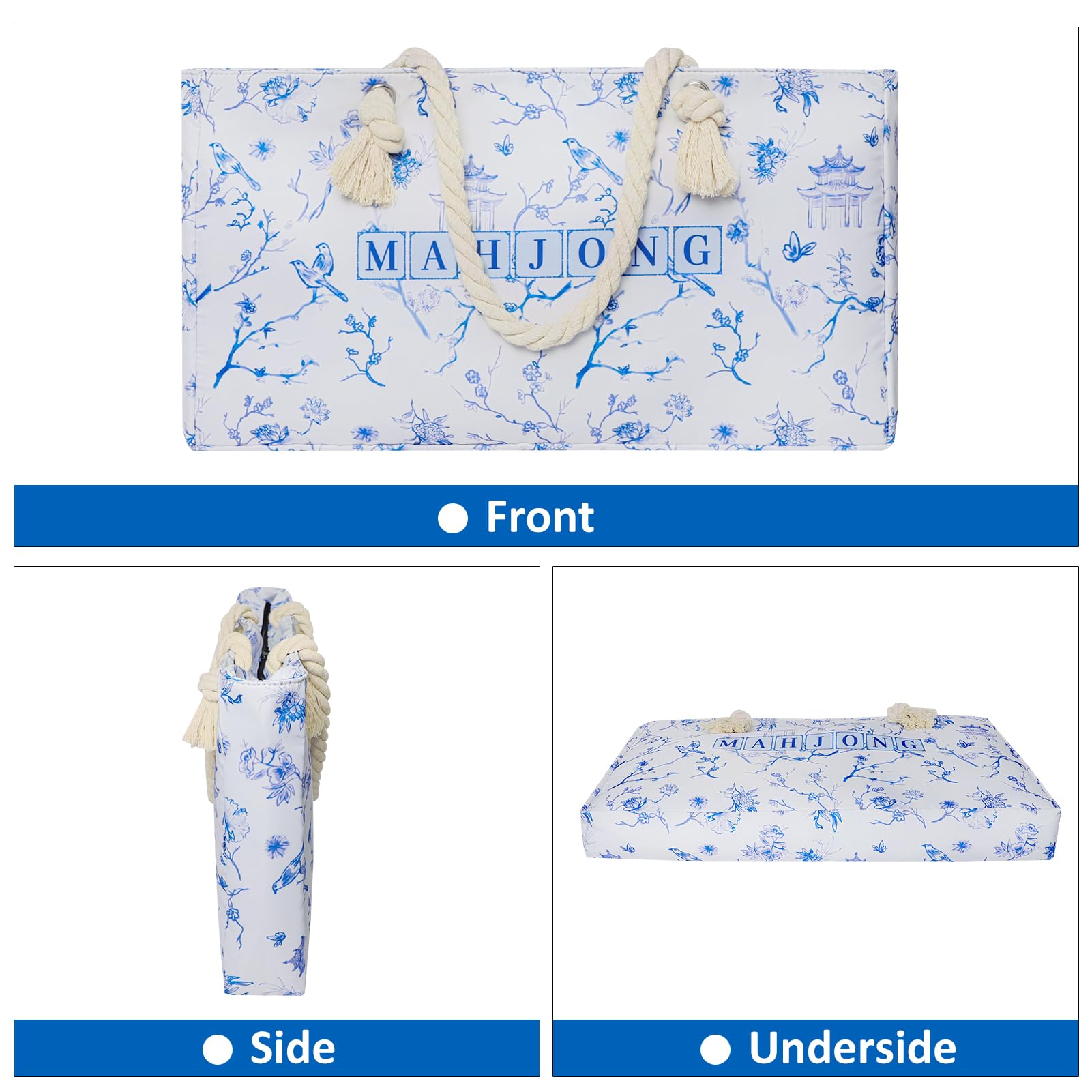 TIASUSAN bag accessory pocket keeps dice and wind indicators organized.