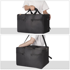 TIASUSAN Board Game Bag backpack straps enable hands free carry.