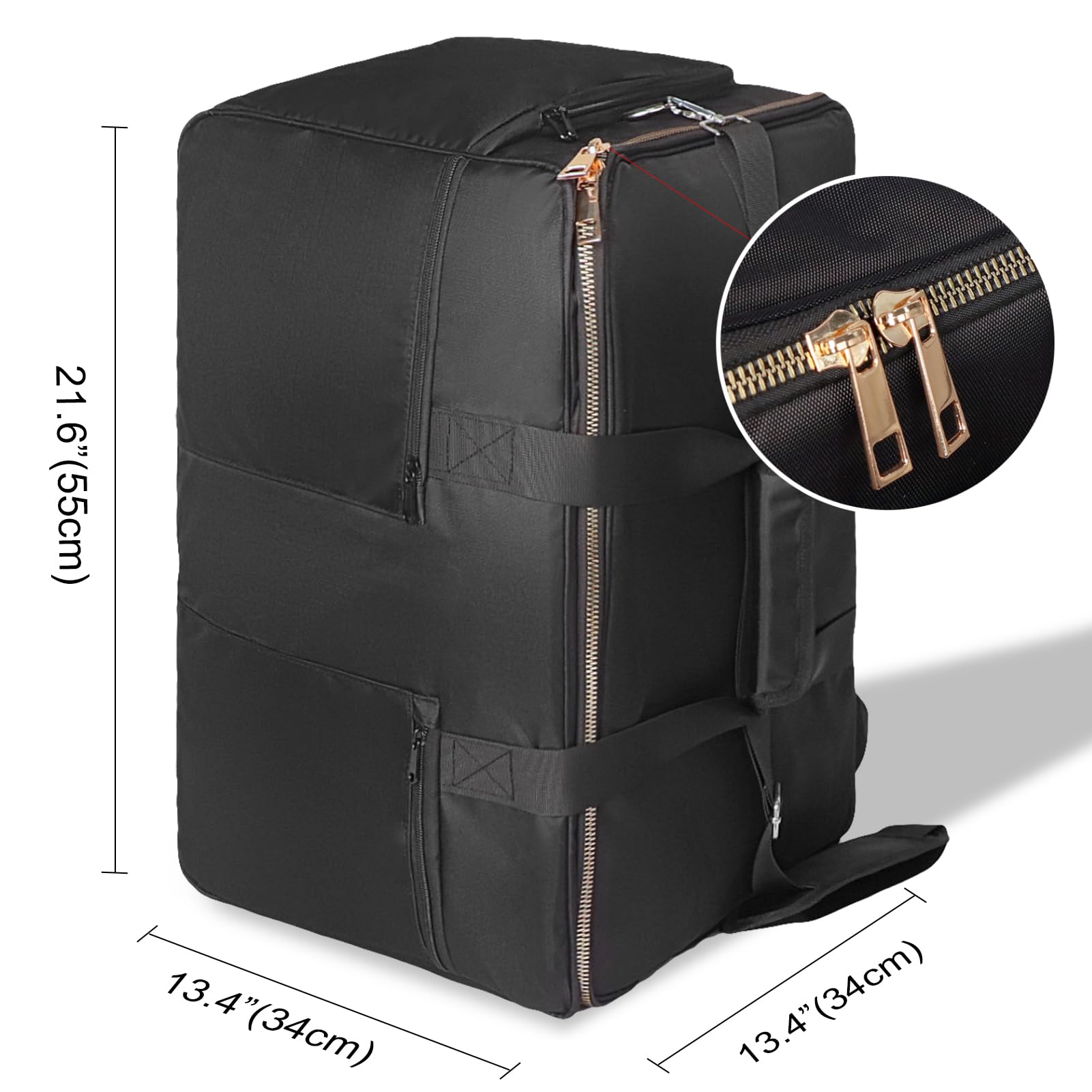 TIASUSAN Board Game Bag reinforced padding protects games during travel.