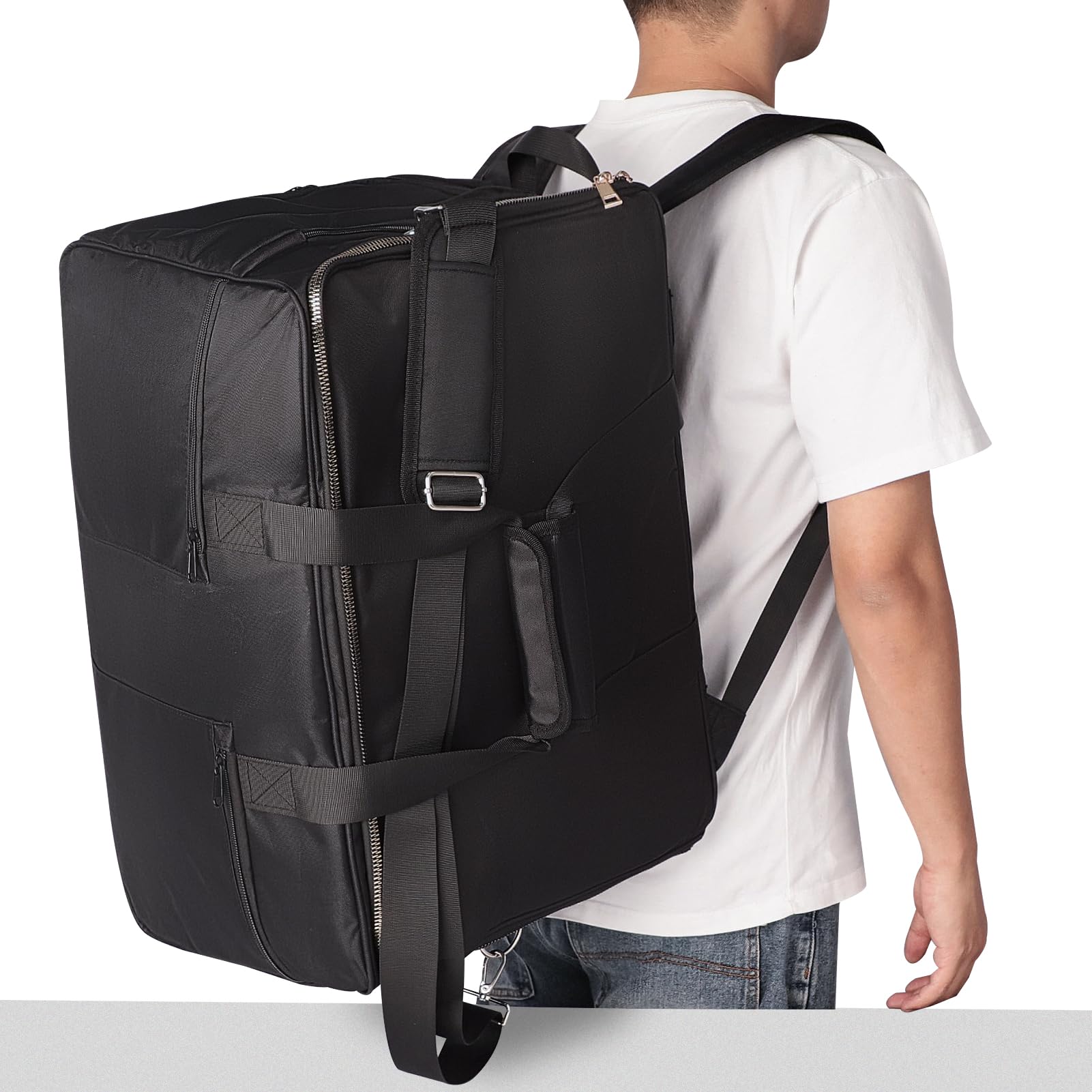 TIASUSAN Board Game Bag adjustable shoulder strap for versatile transport.
